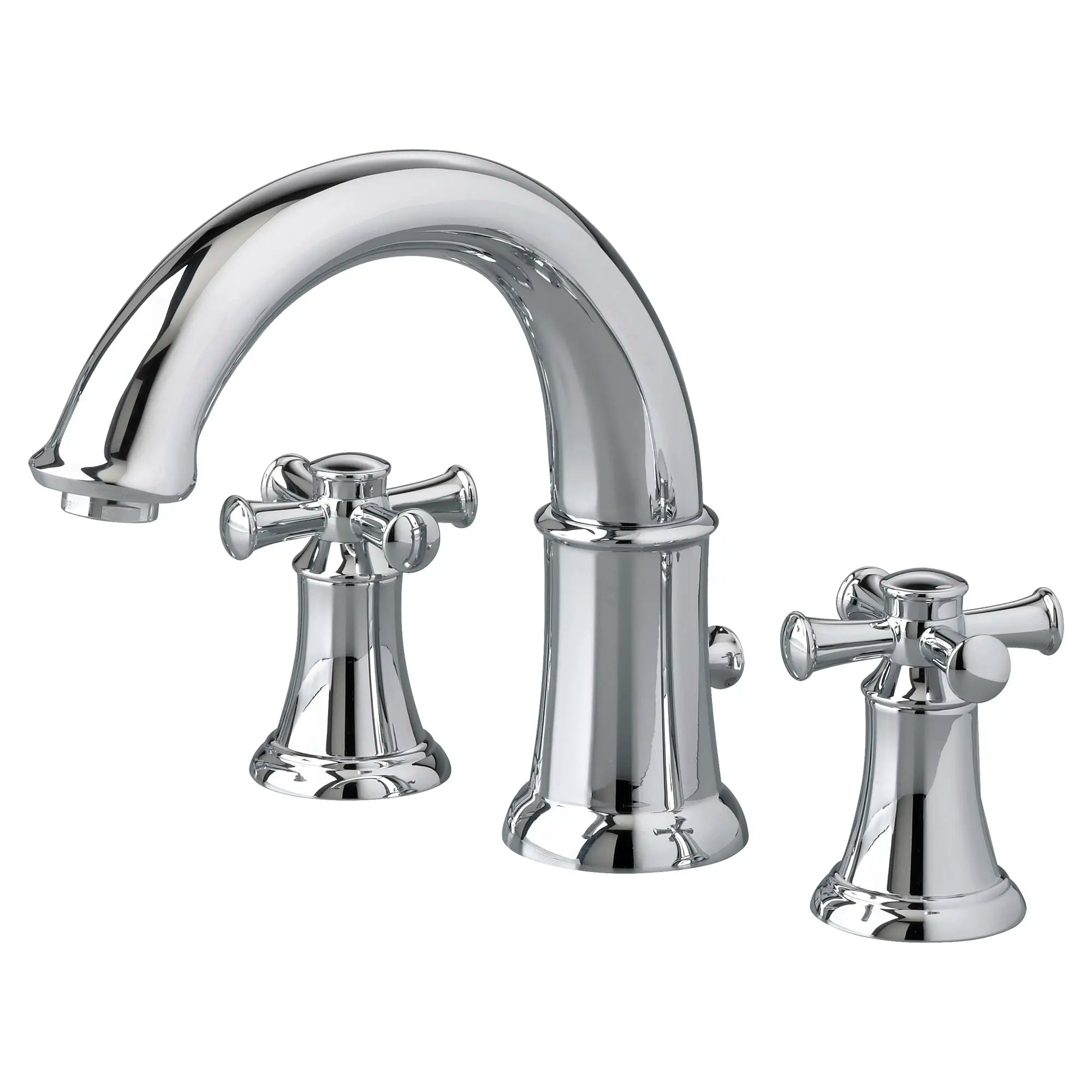 Portsmouth Bathtub Faucet for Flash Rough-in Valve with Lever Handles — thumbnail 3